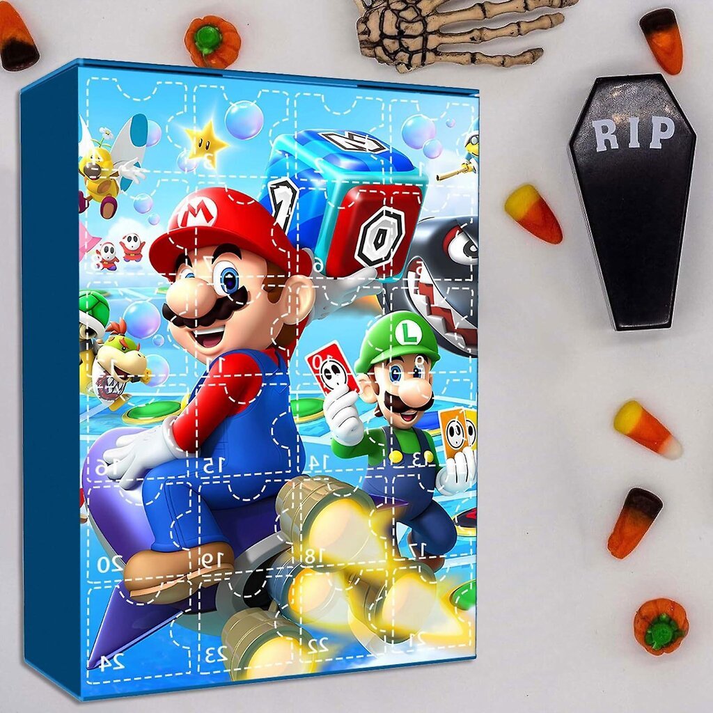 Super Mario Advent joulukalenteri hinta ja tiedot | Joulukoristeet | hobbyhall.fi