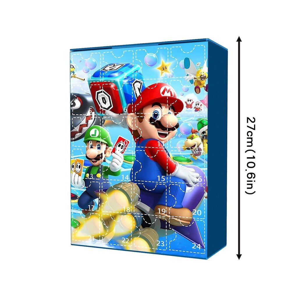 Super Mario Advent joulukalenteri hinta ja tiedot | Joulukoristeet | hobbyhall.fi