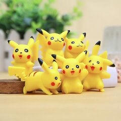 kpl/setti Pokemon Go Pikachu -nukke eri asennoilla hinta ja tiedot | Joulukoristeet | hobbyhall.fi