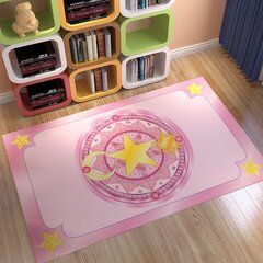 (2-60x40cm) Sarjakuva Tarot-kortit Magic Card Array Matto Sohva Suorakulmainen Makuuhuone Olohuone Sängyn ääressä Anime-matto Kawaii-sisustus hinta ja tiedot | Isot matot | hobbyhall.fi