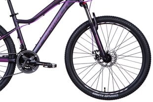 Polkupyörä MTB Davi Alpina AM DD 26″, alumiini, 150-175 cm, 21 vaihdetta, violetti hinta ja tiedot | Polkupyörät | hobbyhall.fi