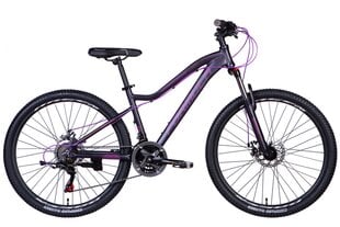 Polkupyörä MTB Davi Alpina AM DD 26″, alumiini, 150-175 cm, 21 vaihdetta, violetti hinta ja tiedot | Polkupyörät | hobbyhall.fi