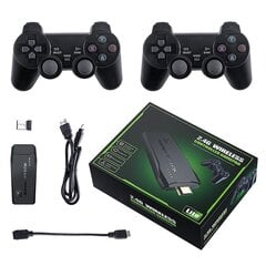 Retro Play -pelikonsoli, pelaa Game Stick, sauva Classic Games, Plug And Play -videopelit televisioon, 10000+ pelejä, hdmi +2 peliohjainta hinta ja tiedot | Pelikonsolit | hobbyhall.fi