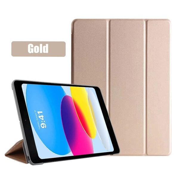 iPad Magnet Cover - Silk Gold, iPad Air 5 2022  iPad Magneettikansi - Silkki Kulta, iPad Air 5 2022