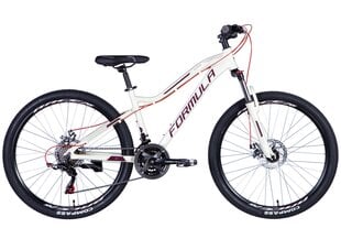 Polkupyörä MTB Davi Alpina AM DD 26″, alumiini, 150-175 cm, 21 vaihdetta, valkoinen hinta ja tiedot | Polkupyörät | hobbyhall.fi