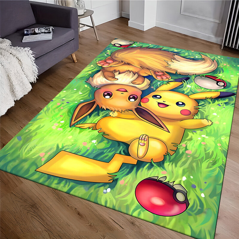 (Tyyli J-60x90cm (24x35in))Japanilainen Anime Pikachu -kuvioinen mattomatto olohuoneeseen Kylpyhuonematto Luova ovimattomatto makuuhuoneen kodin sisustukseen hinta ja tiedot | Isot matot | hobbyhall.fi