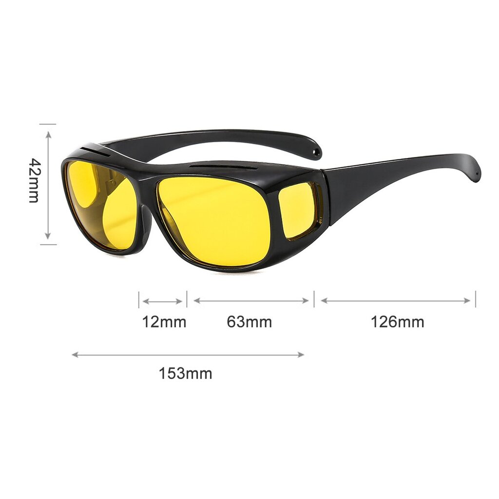 Aurinkolasit,Night Driving Glasses Anti Glare Night Vision HD polarisoidut lasit miehille naisille hinta ja tiedot | Naisten aurinkolasit | hobbyhall.fi