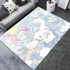 (1-40x60cm (15x23in))MINISO&Sanrio Cinnamoroll Painettu matto Olohuone Kodinsisustus Sohva, Pöytämatto Liukumaton sängyn viereinen vapaa-ajan matto Tahraa hylkivä hinta ja tiedot | Isot matot | hobbyhall.fi