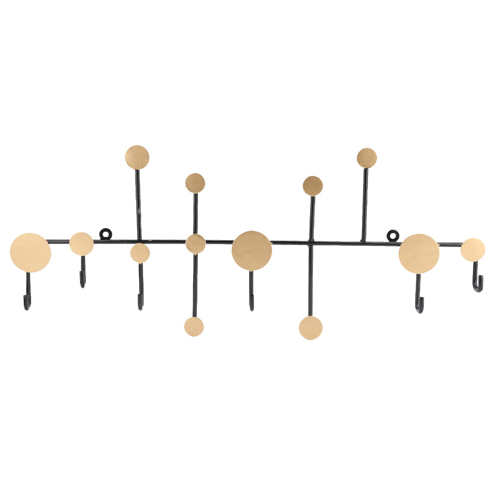 Seinälle kiinnitettävä naulakko Vaatteet Järjestäjäkoukut Hattupussien ripustin Pyyhe olohuoneen sisustus hinta ja tiedot | Naulakot | hobbyhall.fi