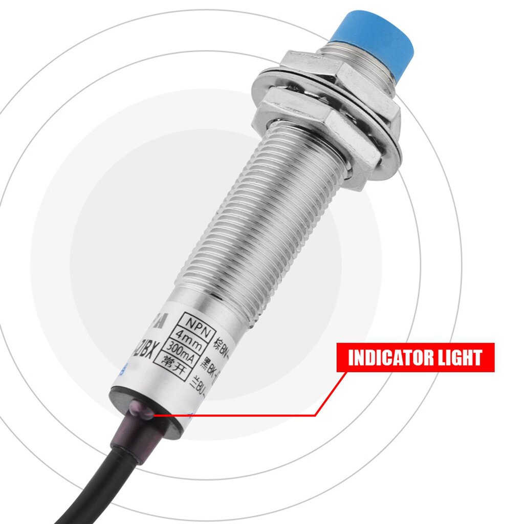 LJ12A3-4-ZBX DC 3-johtiminen NPN 6-36V M12 induktanssin lähestymiskytkin 3D-tulostimelle hinta ja tiedot | Tulostustarvikkeet | hobbyhall.fi