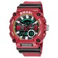 Paketilla Armeijanvihreä Smael Military Waches Digtal Led Vedenpitävä Miesten Urheilukello Miesten Kello 8052 Shock Army Watch Miesten Urheilullinen Dual Display Rannekello hinta ja tiedot | Miesten kellot | hobbyhall.fi