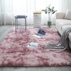 (Lotus Root Pink-40x60cm)Isot matot moderniin olohuoneeseen Pitkät hiukset Lounge-matto makuuhuoneeseen Pörröinen sisustus Nordic Fluffy Floor sänkymatot hinta ja tiedot | Isot matot | hobbyhall.fi