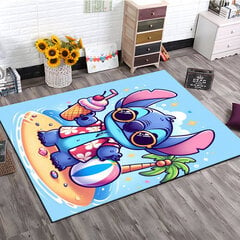 (Tyyli C-60x90cm (24x35in)) Muoti Lilo Stitch Kids Liukumaton laajapintainen matto 3D-matto kodin olohuoneeseen Vauvan makuuhuoneen sohva Ovimatto sisustuslahja hinta ja tiedot | Isot matot | hobbyhall.fi