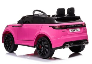 Kaksipaikkainen sähköauto Range Rover, pinkki. hinta ja tiedot | Lasten sähköautot | hobbyhall.fi