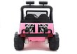 Yksipaikkainen sähköauto Jeep Raptor 4x4, pinkki hinta ja tiedot | Lasten sähköautot | hobbyhall.fi