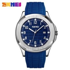 Sininen Skmei Moment Beauty Miesten Vedenpitävä Kello Miesten Grenel Quartz Watch Miesten Kellovalikoima hinta ja tiedot | Miesten kellot | hobbyhall.fi