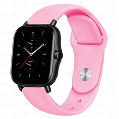 (Amazfit GTS-2-miniPehmeä pinkki 15) 22mm silikoniranneke Amazfit Gts 3/2/2e/gts2 Mini/gtr 42mm/47mm/gtr 3/3 Pro/2/2e/4 Sport 20mm kellorannekoru Amazfit haarukkahihna - kellon rannekkeet hinta ja tiedot | Älykellojen ja aktiivisuusrannekkeiden lisätarvikkeet | hobbyhall.fi