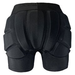 Lasten pehmustetut shortsit-HIPS-suojapehmusteet shortsit lumilautailuluistelupyöräilyyn, 3D-suojaus Butt Tailbone XL hinta ja tiedot | Laskettelukypärät | hobbyhall.fi