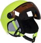 2-in-1 Visor Ski Lumilautakypärä Irrotettava Lumi Maski Anti-Fog Anti-UV Integroitu Suojalasien Shield Kevyt Aikuiset Miehet Naiset Keltainen XL (61-63cm) hinta ja tiedot | Laskettelukypärät | hobbyhall.fi