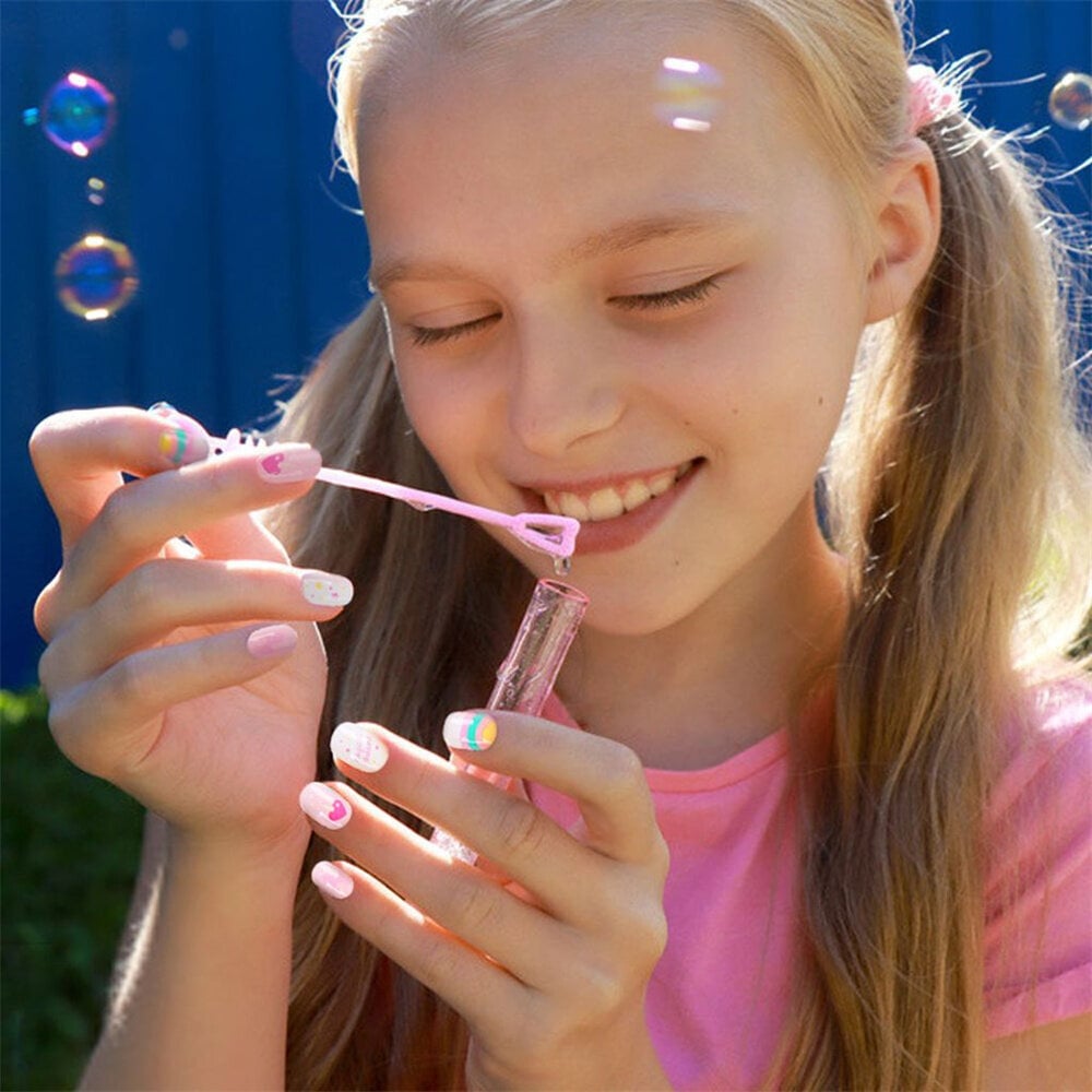 120 kpl/setti Kids Cute tekokynnet Täydellinen tee-se-itse Nail Art hinta ja tiedot | Manikyyri- ja pedikyyritarvikkeet | hobbyhall.fi