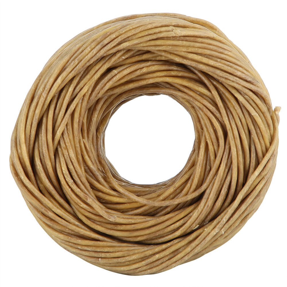 2mm Fiber Wick luonnollinen mehiläisvaha pinnoite kynttilän Wick DIY 200 jalkaa tuoksuva kynttilän Wick (tumma) hinta ja tiedot | Kynttilät ja kynttilänjalat | hobbyhall.fi