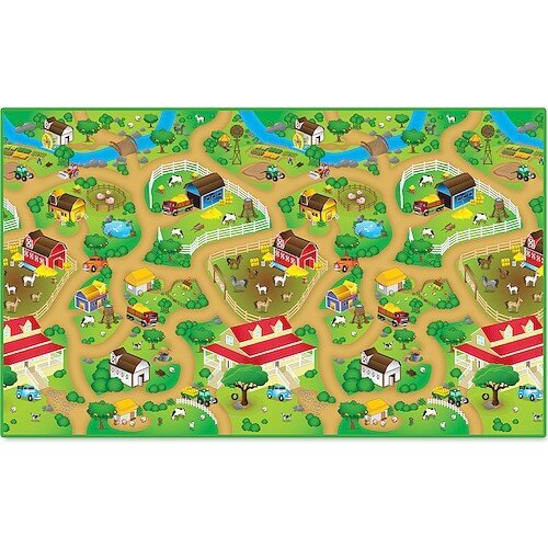 Smily Play leikkimatto Farm 200x100cm hinta ja tiedot | Leikkimatot | hobbyhall.fi