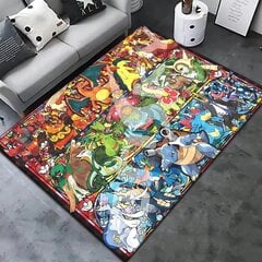 (malli 12-40x60cm (15x23 in)) Pikachu-sarjakuva-mattomatto olohuoneeseen makuuhuoneen sisustukseen Picnic Camp Keittiön matto ryömittävä mattosisustus hinta ja tiedot | Isot matot | hobbyhall.fi