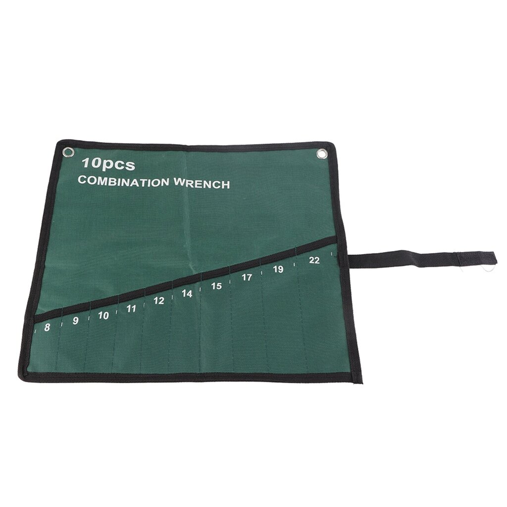 Multi Pocket Canvas Roll Up Tools Säilytyslaukku Kiintoavain Pihdit jakoavainpidike Järjestäjä (10 taskua) hinta ja tiedot | Tietokonelaukut | hobbyhall.fi