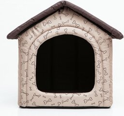 Talo-pesä Hobbydog R4 luut, 60x55x60 cm, beige hinta ja tiedot | Pedit ja pesät | hobbyhall.fi