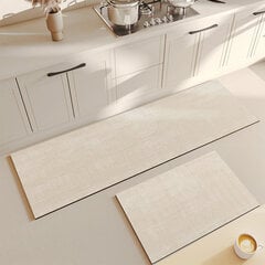 (GU1557-G-50x80cm) Keittiömatto Pvc-matto imukykyinen piilevä muta Liukumaton matto Vettä imevä nopeasti kuivuva lattiamatot Alfombra De Cocina ?? ?? hinta ja tiedot | Isot matot | hobbyhall.fi