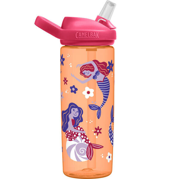 Pullo CamelBak Eddy+ Kids 0,6L Floral Mermaid hinta ja tiedot | Juomapullot | hobbyhall.fi