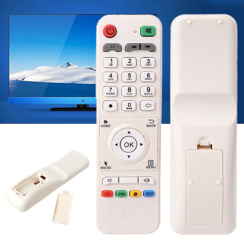 Kaukosäädin Great Bee Iptv Arabic Box Replacement Part White hinta ja tiedot | TV-virittimet | hobbyhall.fi