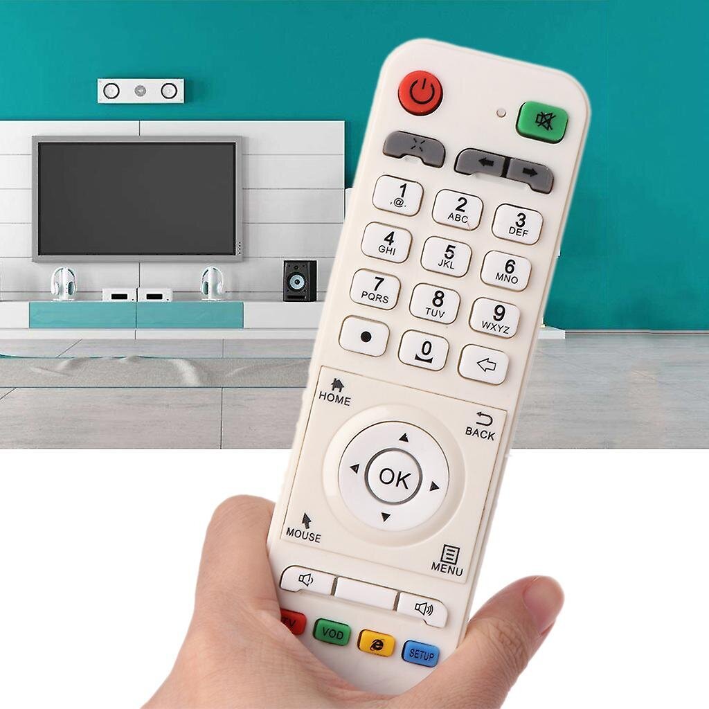 Kaukosäädin Great Bee Iptv Arabic Box Replacement Part White hinta ja tiedot | TV-virittimet | hobbyhall.fi