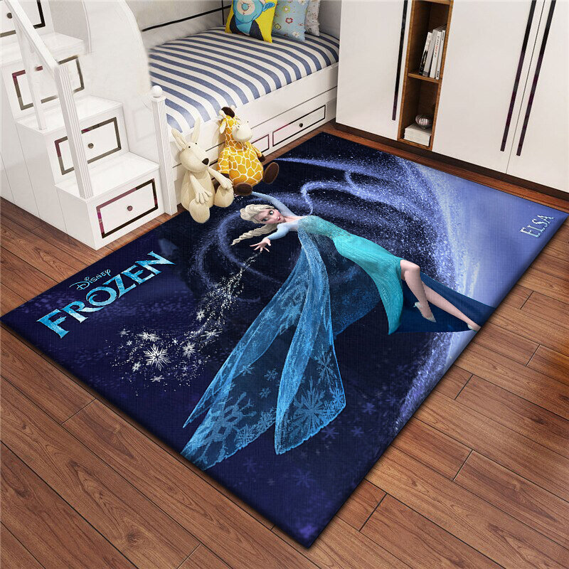 (14-40cm x 60cm)Frozen Elsa painoalueen matto lapsille Olohuone Makuuhuoneen lattiamatto Keittiön matto Lasten makuuhuoneen matto hinta ja tiedot | Isot matot | hobbyhall.fi