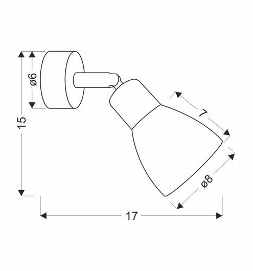 Candellux seinävalaisin Costa hinta ja tiedot | Seinävalaisimet | hobbyhall.fi