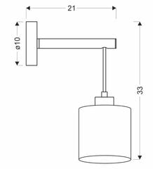 Candellux seinävalaisin Combi hinta ja tiedot | Seinävalaisimet | hobbyhall.fi