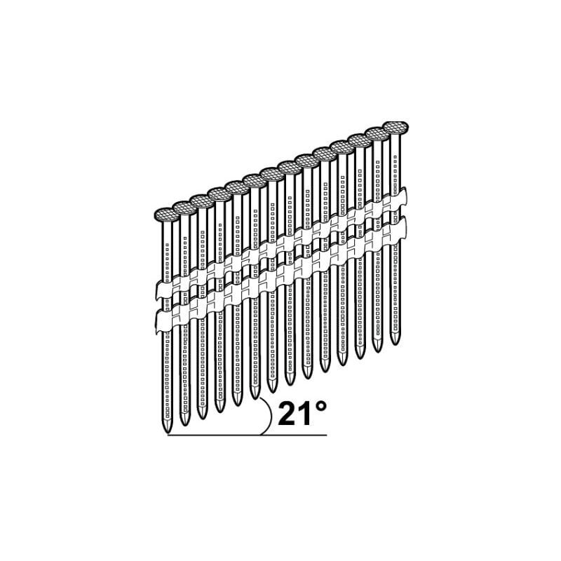 Pistoolin naulat 2,8x75 M-Fusion 21 grade Essve 772465 hinta ja tiedot | Kiinnitystarvikkeet | hobbyhall.fi