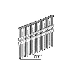 Naulat 17D 2,8x75 M-fusio C4 Essve 772485 - 1300 kpl. hinta ja tiedot | Kiinnitystarvikkeet | hobbyhall.fi