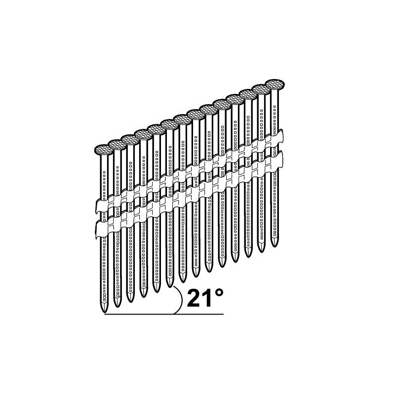 Naulat 21D 2,8x60 M-fusio C4 Essve 772463 - 1800 kpl. hinta ja tiedot | Kiinnitystarvikkeet | hobbyhall.fi