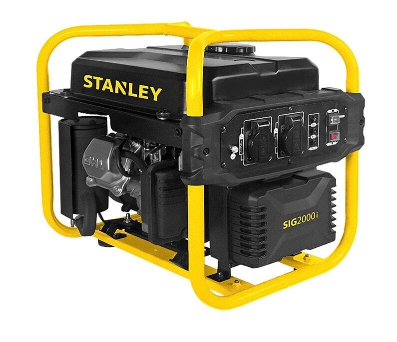 Invertteri generaattori Stanley SIG2000-1; 1,8 kW; bensiini + öljy hinta ja tiedot | Aggregaatit | hobbyhall.fi