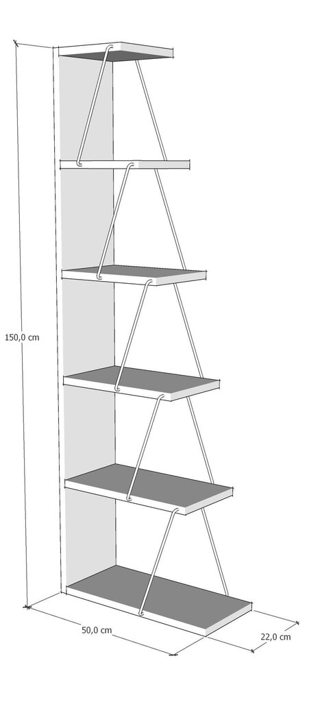 3-osainen olohuoneen kalustesarja Asir Epsilon, valkoinen hinta ja tiedot | Olohuoneen kaapit ja lipastot | hobbyhall.fi