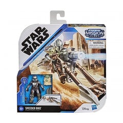 Figuuri Hasbro Star Wars Mission Fleet Speeder Bike hinta ja tiedot | Kehittävät lelut | hobbyhall.fi