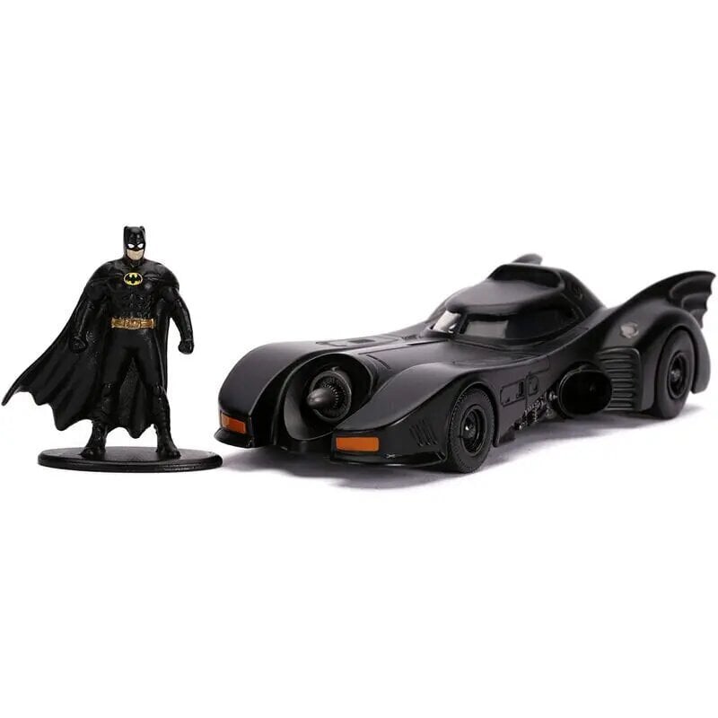 DC Comics 1989 Lelusetti Metalli Batmovil + Figuuri hinta ja tiedot | Poikien lelut | hobbyhall.fi