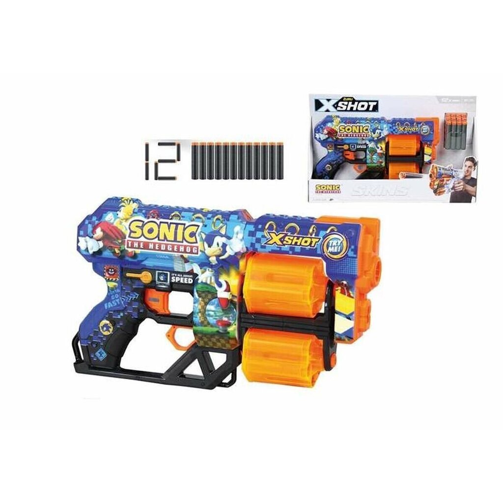 Gun Zuru X-Shot Sonic Skinit hinta ja tiedot | Poikien lelut | hobbyhall.fi