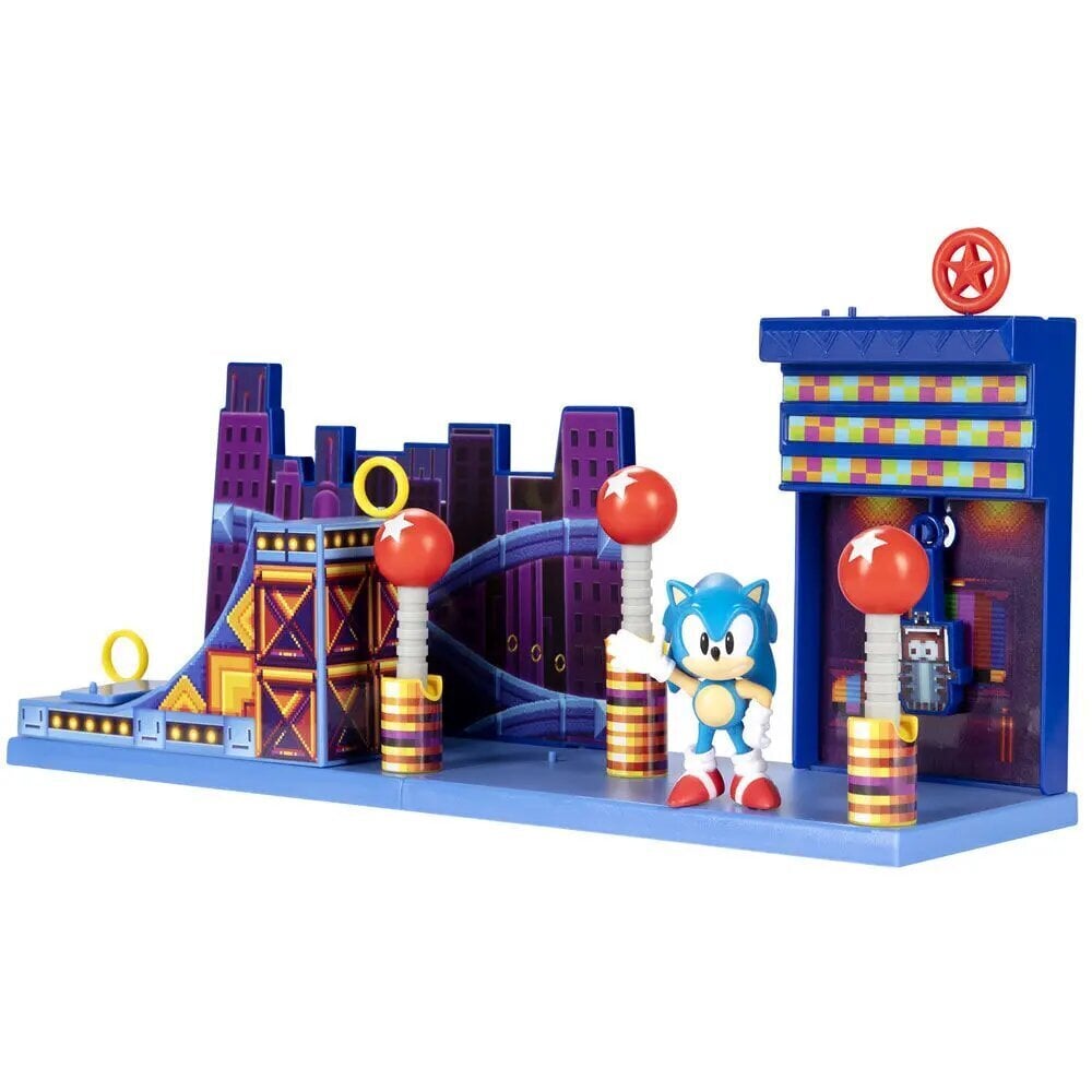 Sega Sonic Studiopolis Zone -figuurisetti hinta ja tiedot | Poikien lelut | hobbyhall.fi