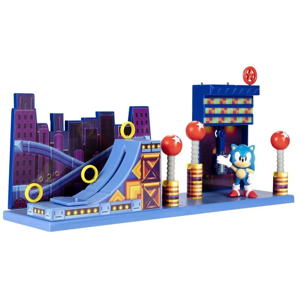 Sega Sonic Studiopolis Zone -figuurisetti hinta ja tiedot | Poikien lelut | hobbyhall.fi