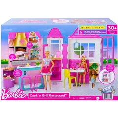 Barbie Cook'n Grill -nukke ja ravintolasetti hinta ja tiedot | Tyttöjen lelut | hobbyhall.fi