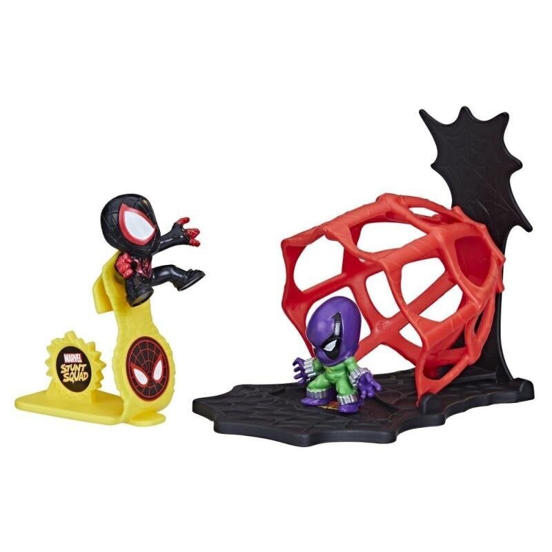 Marvel Avengers Stunt Team Miles Morales vs. Prowler Spidey hinta ja tiedot | Poikien lelut | hobbyhall.fi