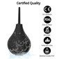 220 ml Black Enema Bulb Kit Clean anaalisuihku suuttimella Unisex-miehille naisille paksusuolenpuhdistus hinta ja tiedot | Hammasvälisuihkut | hobbyhall.fi