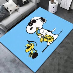 (8-40x60cm (15x23in)) Snoopy HD vilkas sarjakuva, laaja pinta-alainen painettu matto, kylpyhuone, olohuoneen sisustus, sohva, pöytämatto. piknik, leirintäalue, ulkona, ovimatto. hinta ja tiedot | Isot matot | hobbyhall.fi